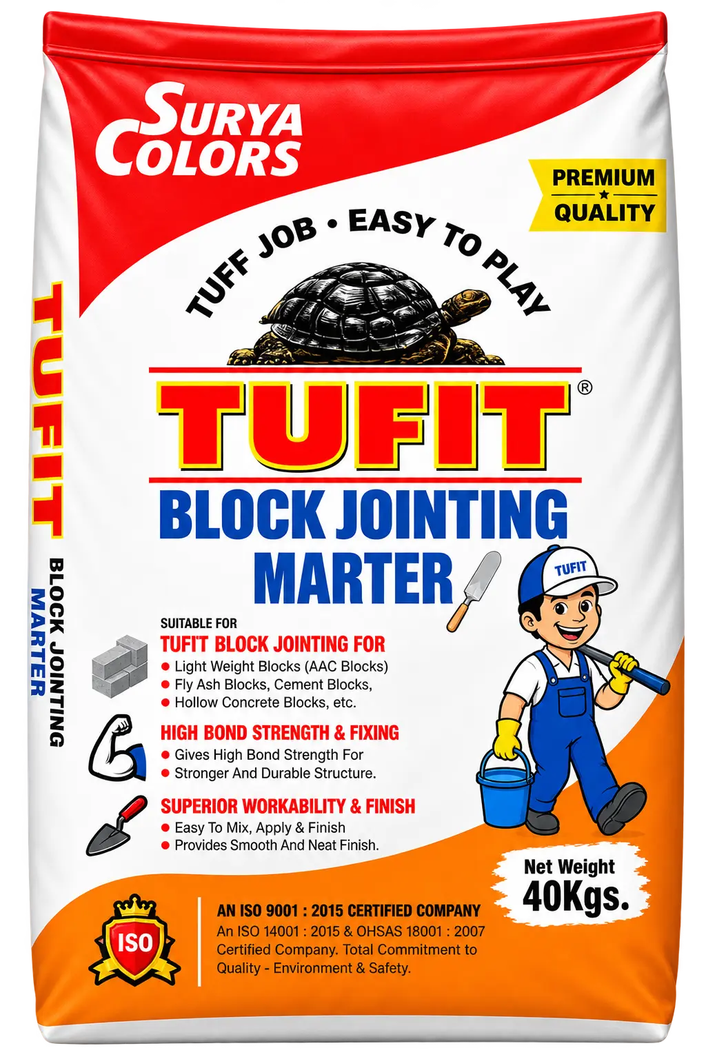 Tufit Block Jointing Mortar